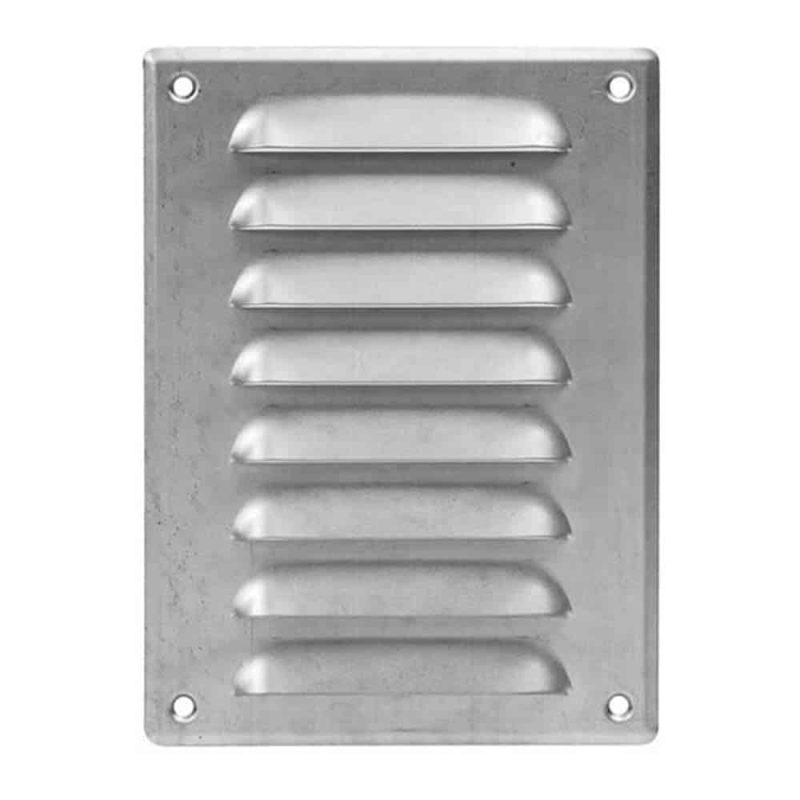 Europlast metalen sleufrooster rechthoekig zink 140 x 190mm - MR1419ZN Metalen sleufrooster rechthoekig zink 140 x 190mm 2