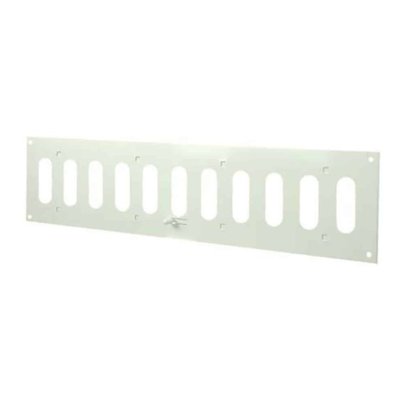 Europlast metalen sleufrooster verstelbaar wit 400 x 100mm - MR4010R Metalen sleufrooster verstelbaar wit 400 x 100mm 1