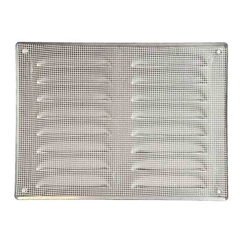 Europlast metalen ventilatierooster rechthoekig aluminium 260 x 190mm - MR2619AL Metalen ventilatierooster rechthoekig aluminium 260 x 190mm 1 1