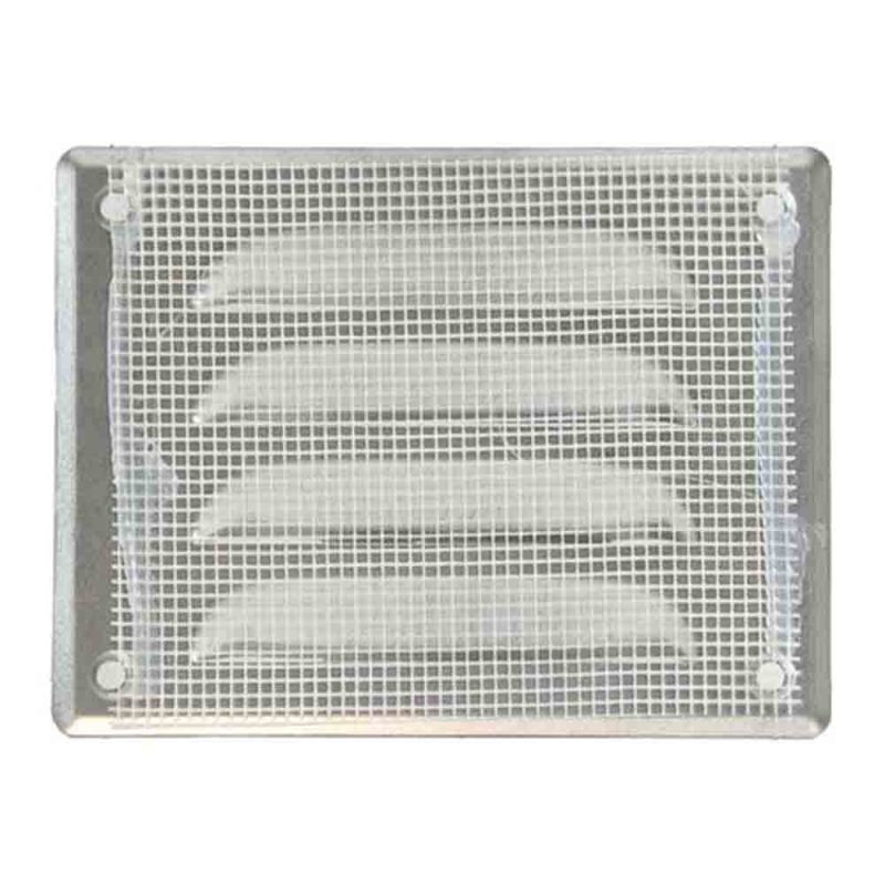 Europlast metalen sleufrooster rechthoekig rvs 140 x 105mm - MR14105I Metalen ventilatierooster rechthoekig rvs 140 x 105mm 1 1