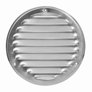 Europlast metalen ventilatierooster rond aluminium Ø 125mm - MR125AL