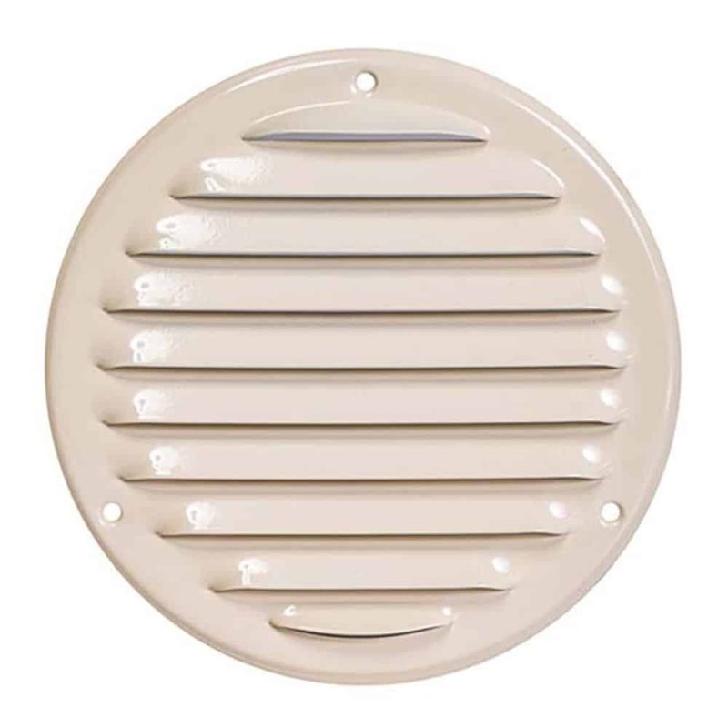 Europlast metalen ventilatierooster rond beige Ø 200mm - MR200Y Metalen ventilatierooster rond beige O 200mm 2