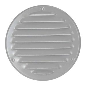 Europlast metalen ventilatierooster rond grijs ø 160mm - MR160P