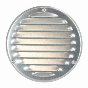 Europlast metalen ventilatierooster rond zink Ø 160mm - MR160ZN