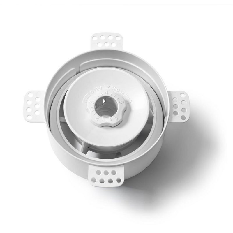 NoShow instucbaar ventiel 125mm wit - 8720892238917 NoShow instucbaar ventiel 125mm wit 8720892238917 1