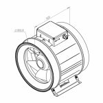 Ruck ETAMASTER kunststof buisventilator met EC motor 4790m3 6