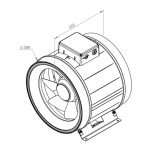 Ruck ETAMASTER kunststof buisventilator met EC motor 5700m3 6