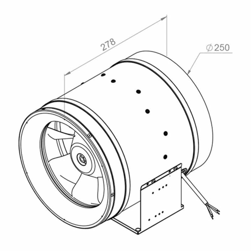 Ruck Etaline M kunststof buisventilator 1710m3 1 1