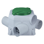 S&P OZEO E ECOWATT woonhuisventilator met euro stekker en afstandbediening - 5209081900