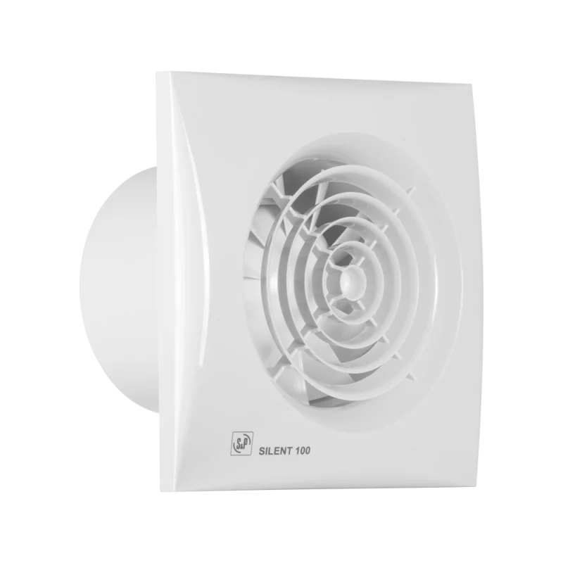 Soler & Palau badkamerventilator 100 mm wit - silent100 CZ Soler Palau badkamerventilator 100 mm wit silent100 CZ 1 6