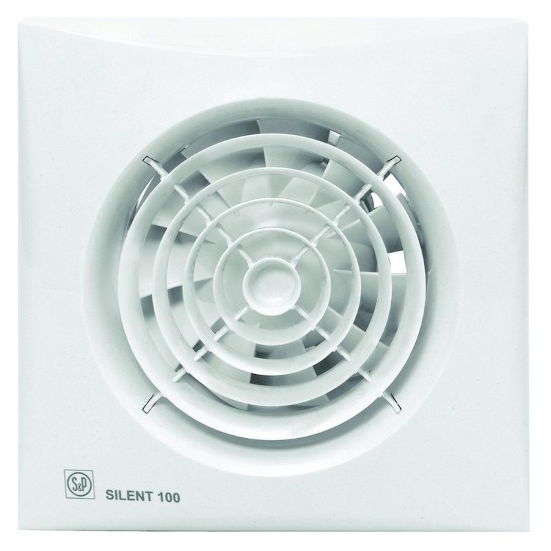 Soler & Palau badkamerventilator 100 mm wit - silent100 CZ Soler Palau badkamerventilator 100 mm wit silent100 CZ 6