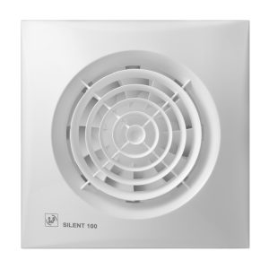Soler & Palau badkamerventilator met timer 100 mm wit - silent100 CRZ