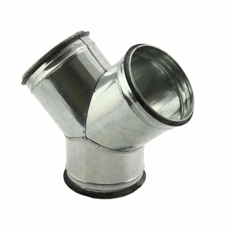 Spiro-SAFE Broekstuk Ø 100 - 100 - 100 mm Spiro SAFE Broekstuk O 100 – 100 – 100 mm