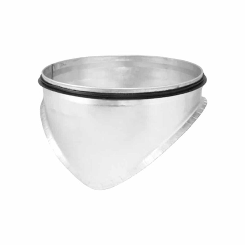 Spiro-SAFE Zadelstuk Ø 355 - 400 mm naar 355 mm 90 graden Spiro SAFE Zadelstuk O 355–400 mm naar 355 mm 90 graden