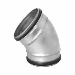 Spiro-SAFE bocht Ø 100 mm 45 graden