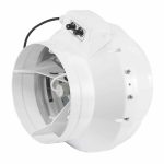 Svent BK100U kunststof buisventilator met temperatuur regelaar 250m3 2