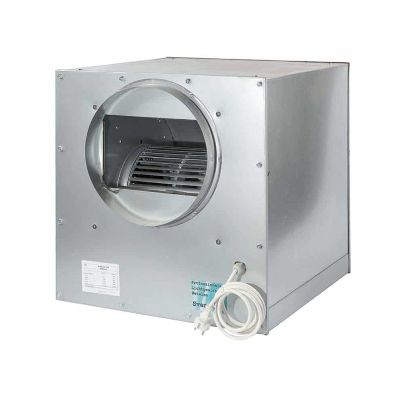 Svent ventilatorbox enkelwandig 2 x 250 in 355 uit 230v 4250m3 Svent ventilatorbox enkelwandig 3250m3 2