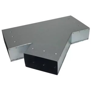 T-stuk 45 graden 220x80 mm - 170x80 mm tbv instortkanaal