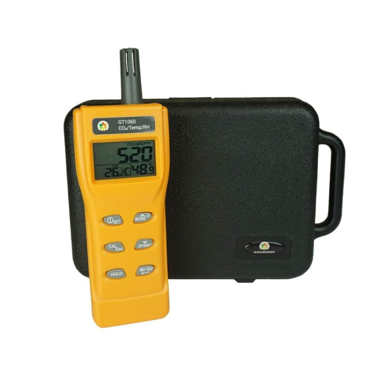 Techgrow Portable CO2 Meter - Hs-1 Techgrow Portable CO2 Meter Hs 1 1