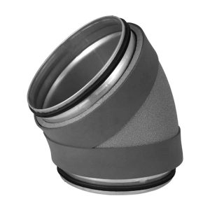 Thermoduct geïsoleerde Spiro bocht Ø 125 mm 45 graden