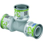 Uponor MLC composiet perskoppeling T stuk 32 x 32 x 32