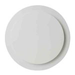 Vasco aluminium ventilatie ventiel rond design O 125 mm 1 1