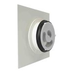 Vasco aluminium ventilatie ventiel vierkant O 125 mm 6