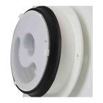 Vasco aluminium ventilatie ventiel vierkant O 125 mm 7