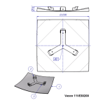 Vasco aluminium ventilatie ventiel vierkant design O 125 mm 4