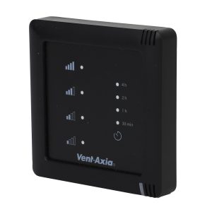 Vent-Axia Multihome bedrade 4-standenschakelaar zwart - SSU-WZ