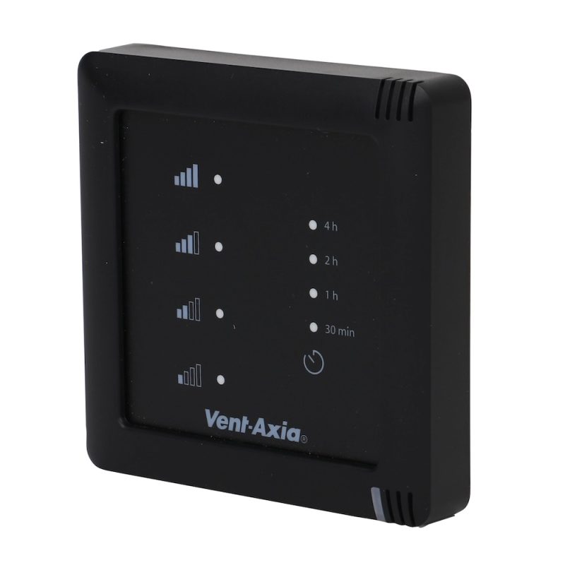 Vent-Axia Multihome bedrade 4-standenschakelaar zwart - SSU-WZ Vent Axia Multihome bedrade 4 standenschakelaar zwart SSU WZ 1