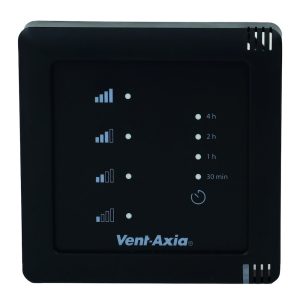 Vent-Axia Multihome draadloze 4-standenschakelaar zwart - SSU-RZ