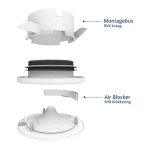 Vent Axia Uniflexplus Airblocker voor RV ventiel RVB blokkering 1 1