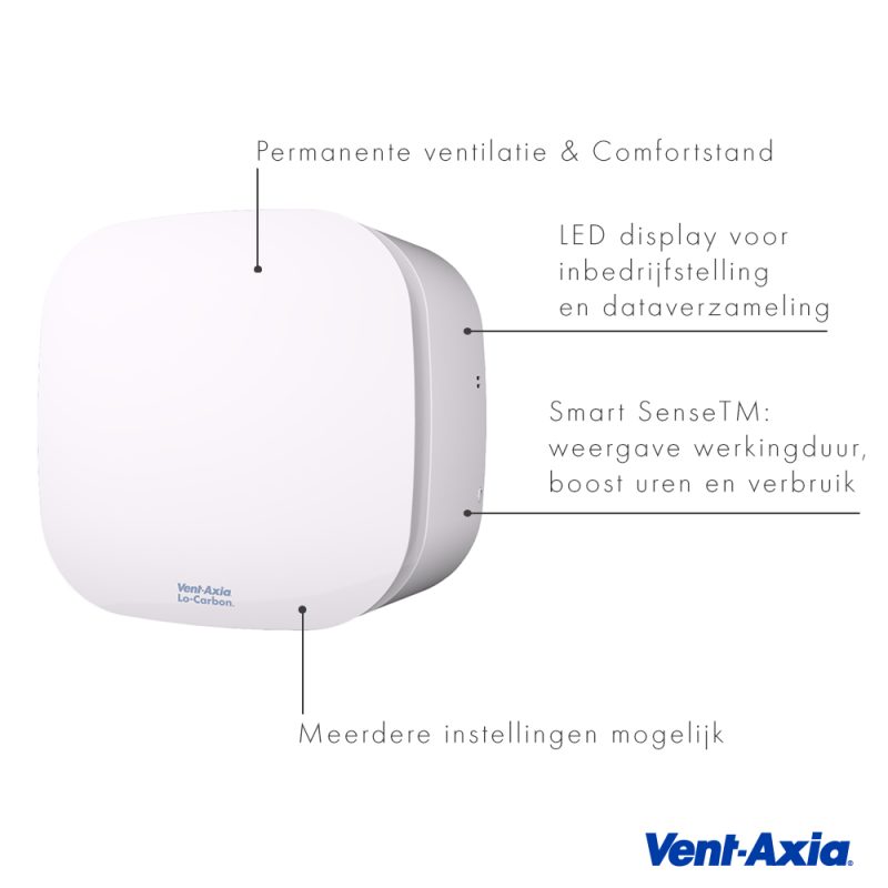 Vent-Axia badkamer- en keuken ventilator 100mm 216 m³/h - SCOPE Vent Axia badkamer en keuken ventilator 100mm 216 m3h – SCOPE 1