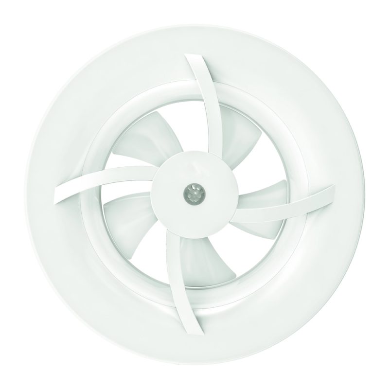 Vent Axia badkamerventilator 100mm 110 m3h mat wit Solara 100 W 1 1