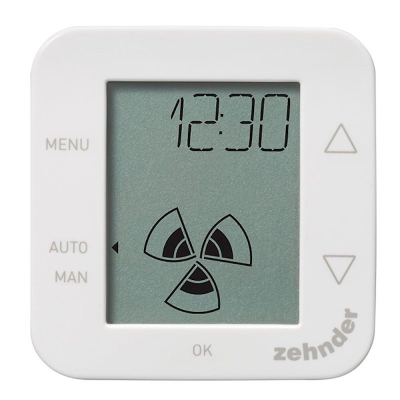 Zehnder ComfoSense 55 bedieningspaneel - 655010200 Zehnder ComfoSense 55 bedieningspaneel 655010200 1