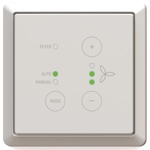 Zehnder ComfoSwitch C67 inbouw ComfoAir Q - 655010250