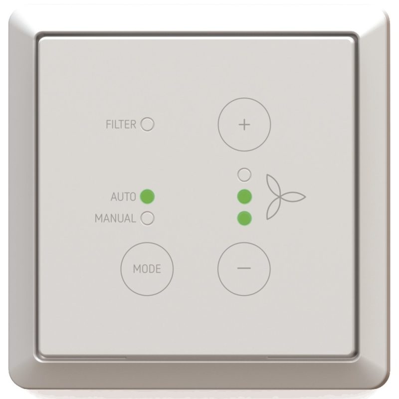 Zehnder ComfoSwitch C67 inbouw ComfoAir Q 655010250