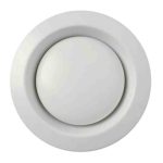 Zehnder metalen ventilatie afvoer ventiel STB 1 125 O 125 mm
