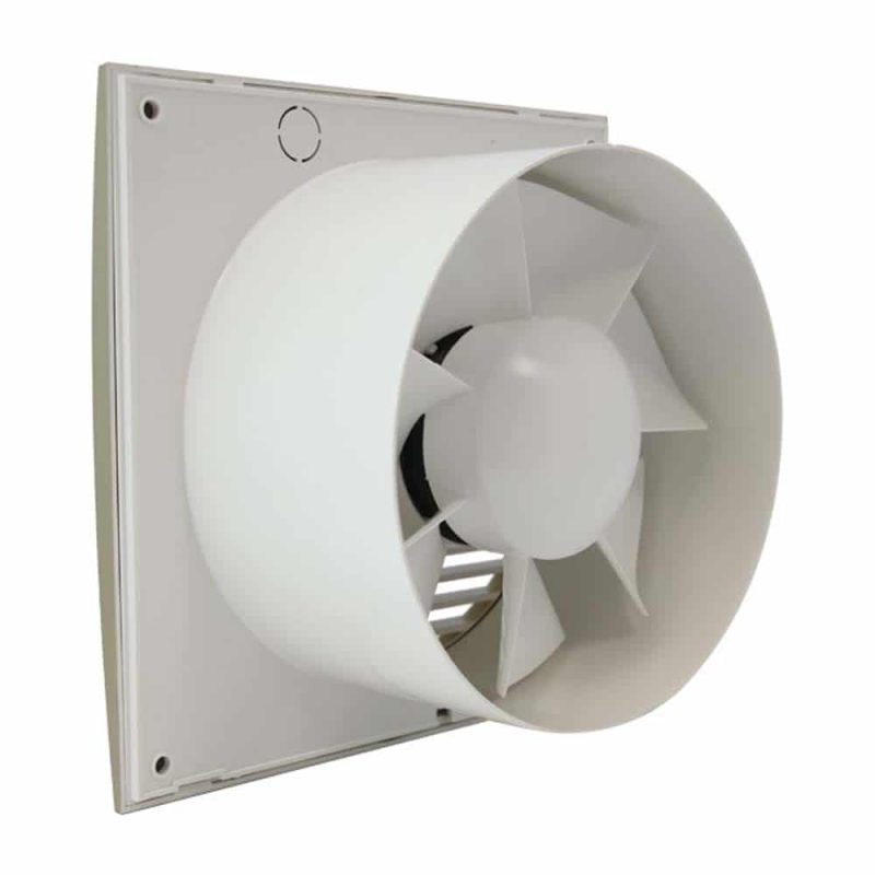 Europlast badkamerventilator 150 mm goud met timer en vochtsensor - EE150HTG goudBack150HTG 1