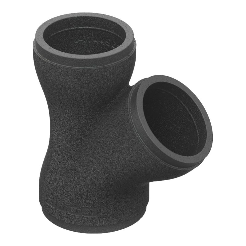 Duco broekstuk geisoleerd O180 naar 2 x O160 mm voor meerzonekleppen 0000 4995