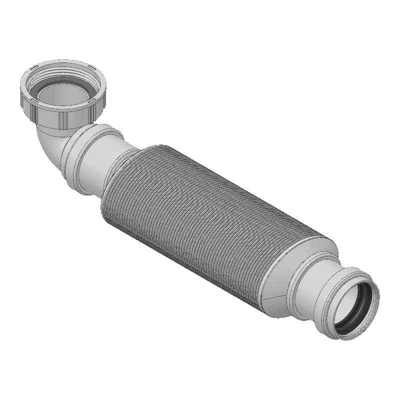 Duco sifon plat voor DucoBox Energy 0000 4376