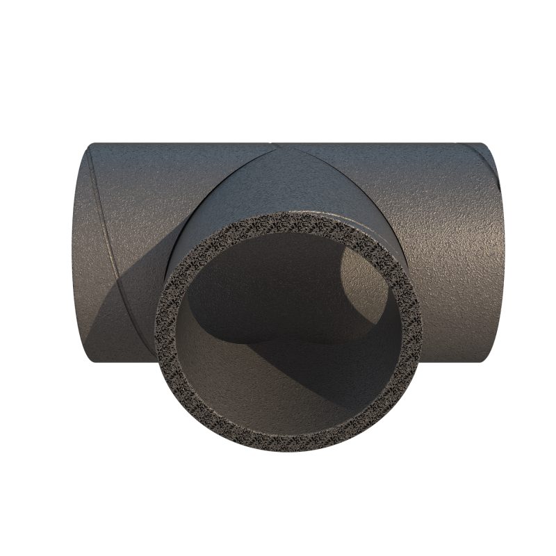 Ubbink Aerfoam geisoleerd T stuk 90°