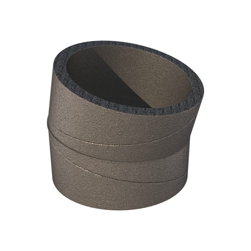 Ubbink Aerfoam geisoleerde bocht 15°