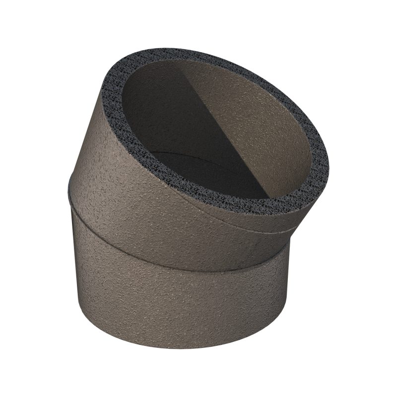 Ubbink Aerfoam geisoleerde bocht 30°