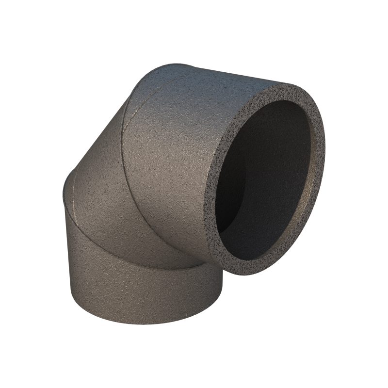 Ubbink Aerfoam geisoleerde bocht 90° O200 mm 0188227