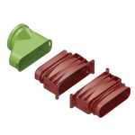 Ubbink Air Excellent AE45sc adapter luchtverdeelkast 200/800-serie - 0188694