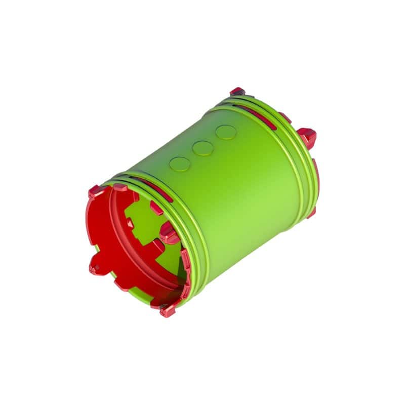 Ubbink Air Excellent AE48c koppelstuk set O90 mm 0189033