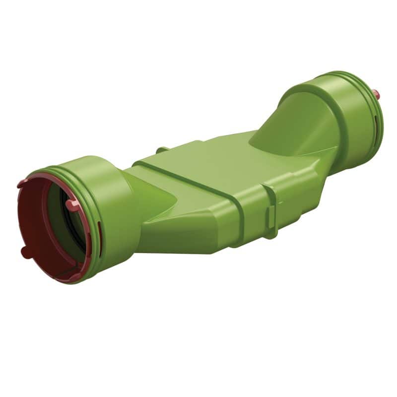 Ubbink Air Excellent AE48c passeerstuk set O90 mm 0188658