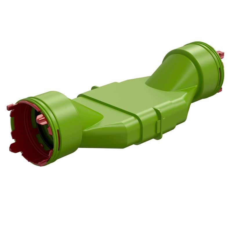 Ubbink Air Excellent AE48c passeerstuk set O90 mm 0189035